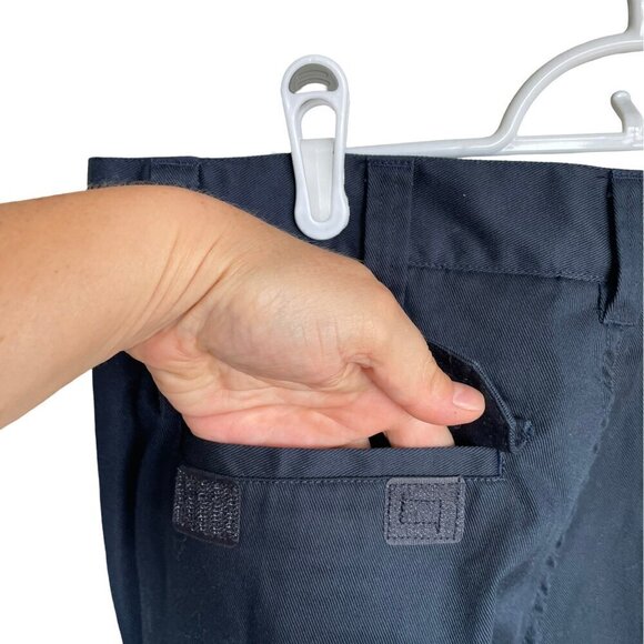 Opal Navy Blue Tough Cargo Pants Montreal 34' x 32' Men's, Eight Pockets - Picture 6 of 15